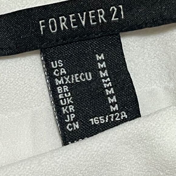 Forever 21 Floral Embroidered Mini Skirt - White, Red, Yellow, Green - Picture 6 of 8